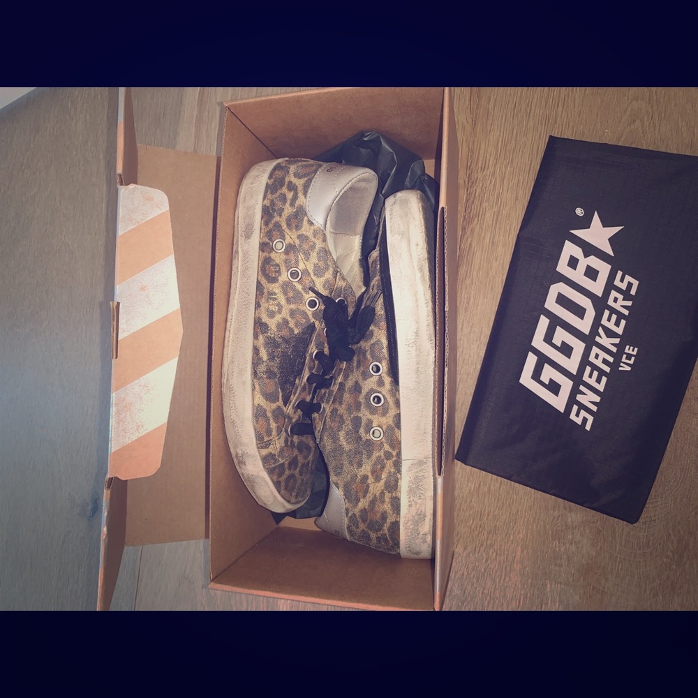 Golden Goose Deluxe Brand Sneakers ~cheetah print~